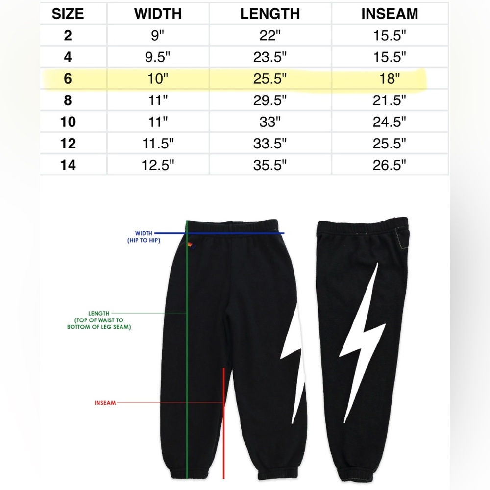 NEW [Aviator Nation] Sweats Casual Sweatpants Joggers in Neon Blue Youth 6 - Picture 12 of 13